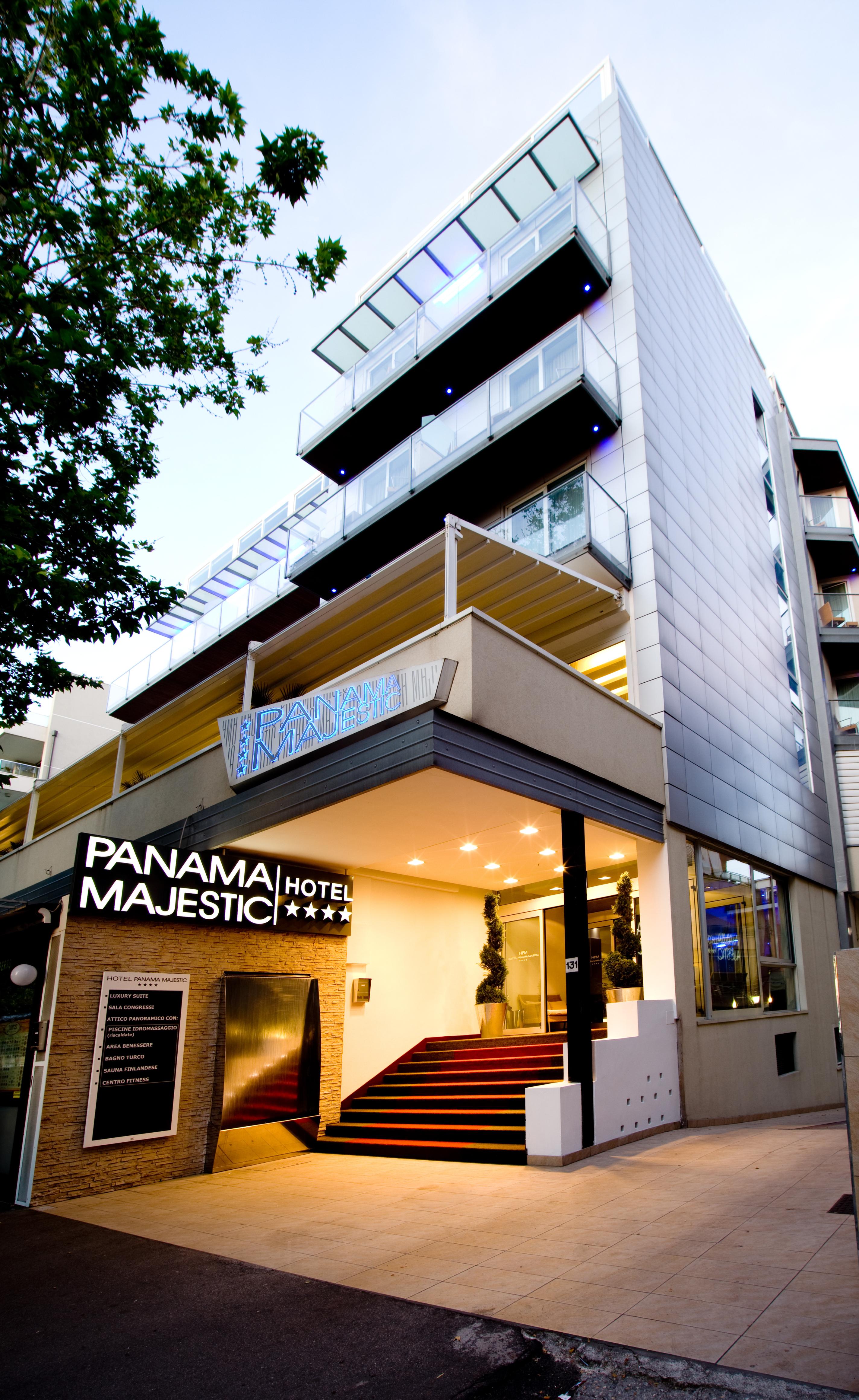 Hotel Panama Majestic Rimini Bagian luar foto