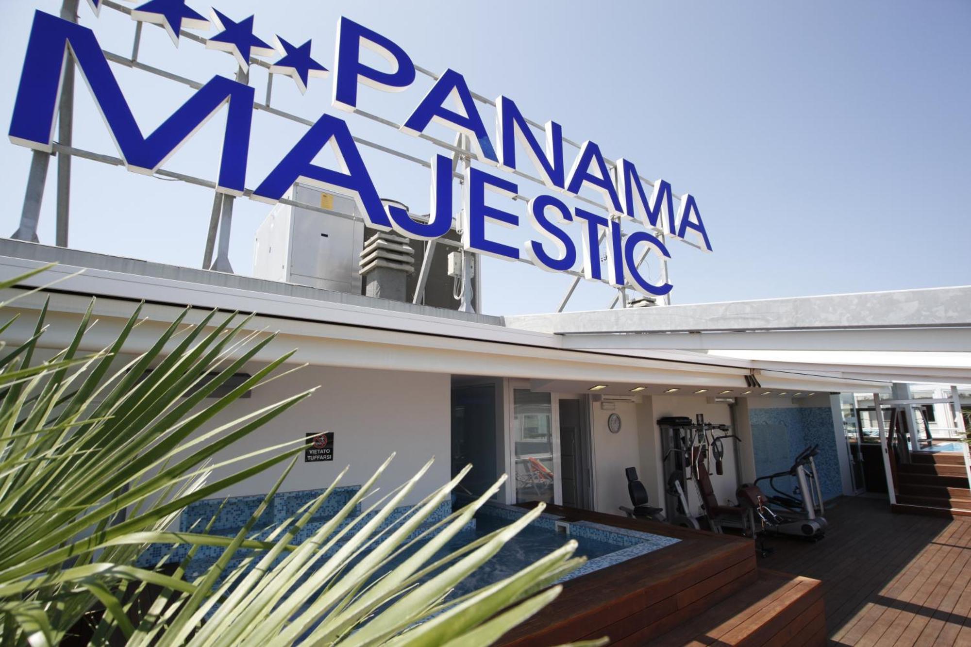 Hotel Panama Majestic Rimini Bagian luar foto